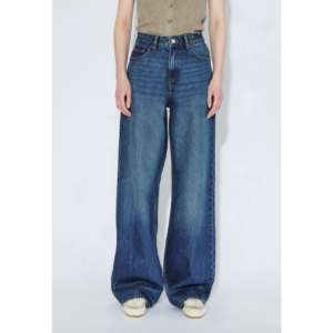 Dr. Denim Donna High Relaxed Stream Dark Fade Vintage
