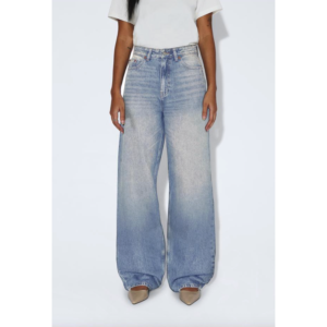 Dr. Denim Donna High Relaxed Stream Sky Aged - Stream Sky Aged, 28/34