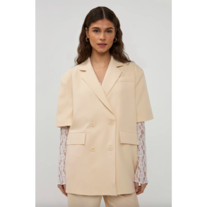Studio Amaya Fendi Blazer Beige - Beige, L