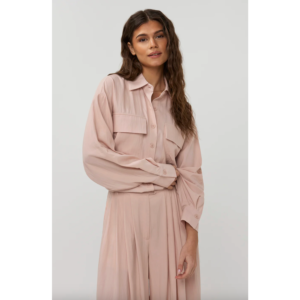 Studio Amaya Loeke Blouse Light Pink - Light Pink, S
