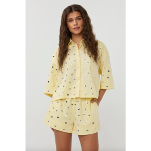 Studio Amaya Mara Blouse Yellow - Yellow, M