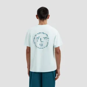Olaf Dotted Face Tee Salt Air - Salt Air, M