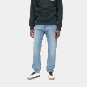 Carhartt WIP Klondike Pant Blue Light Used Wash