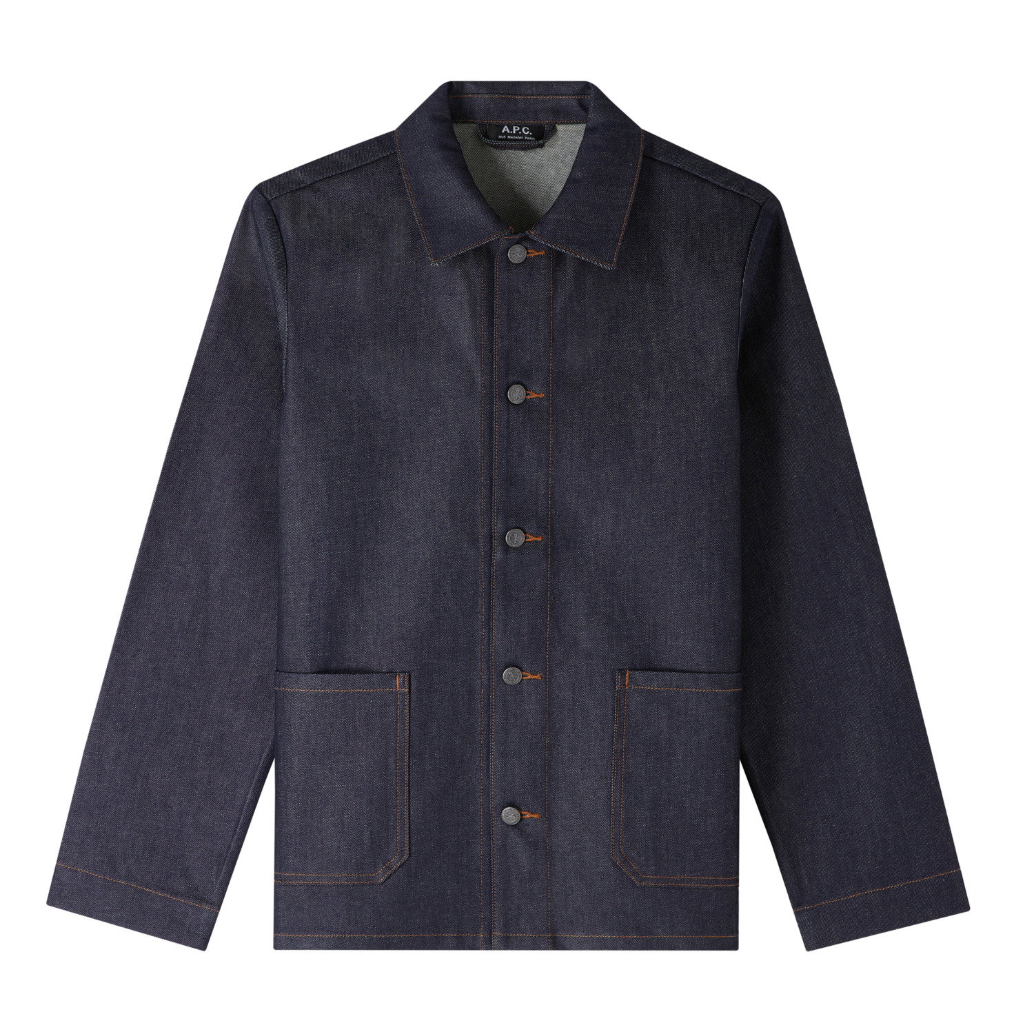 A.P.C. Veste Kerlouan Brodee Indigo - Afbeelding 3