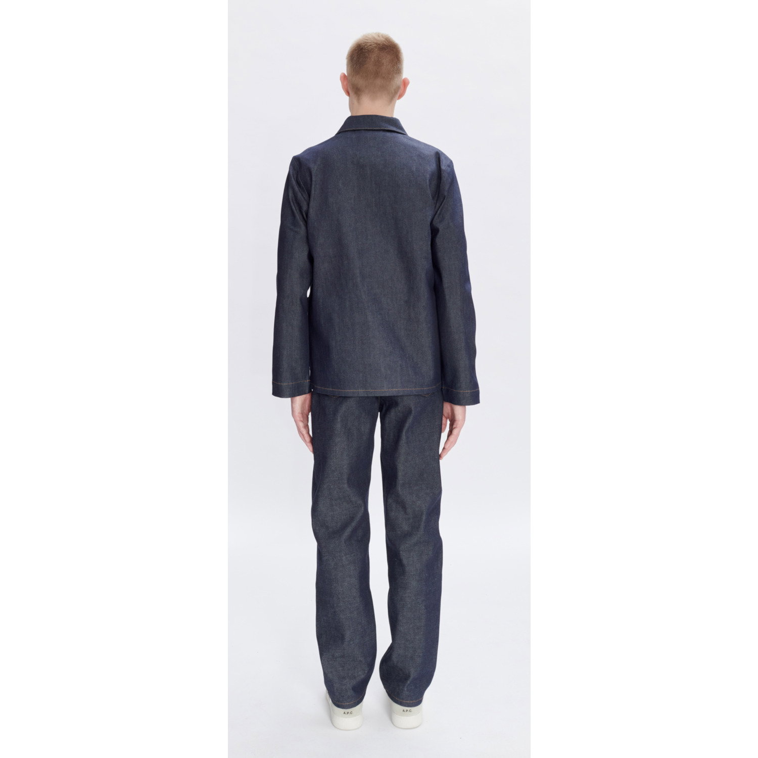 A.P.C. Veste Kerlouan Brodee Indigo - Afbeelding 2