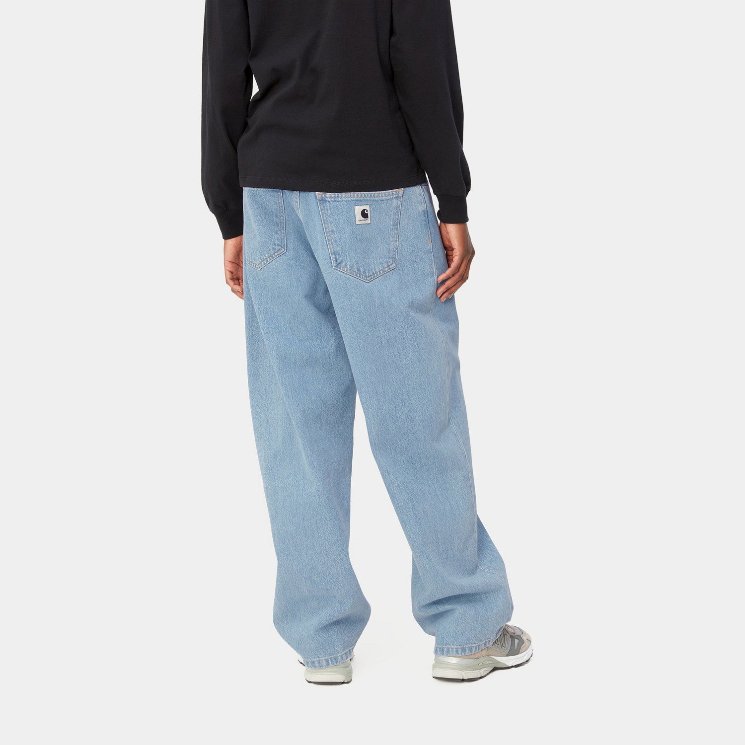 Carhartt WIP W' Brandon Pant Blue Stone Bleached - Afbeelding 5