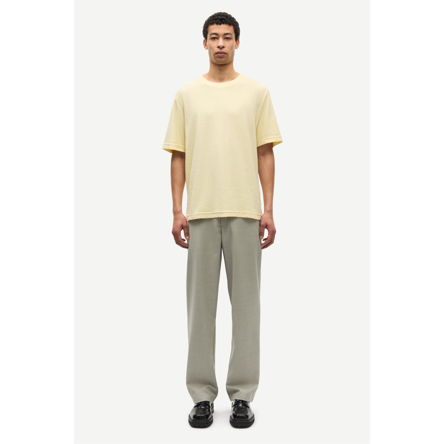 Samsoe Samsoe Sanoah Flex Trousers Moonstruck Melange