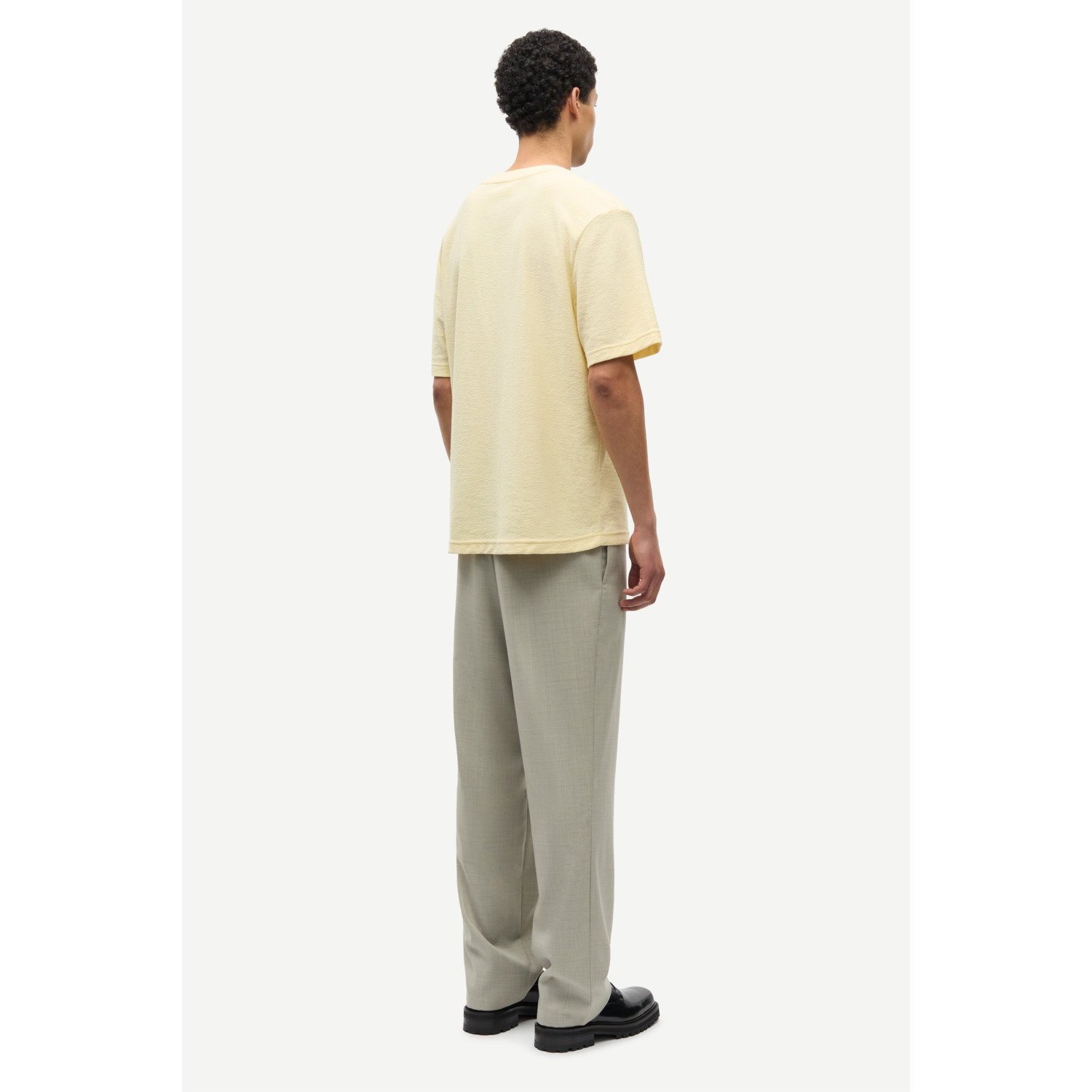 Samsoe Samsoe Sanoah Flex Trousers Moonstruck Melange - Afbeelding 4