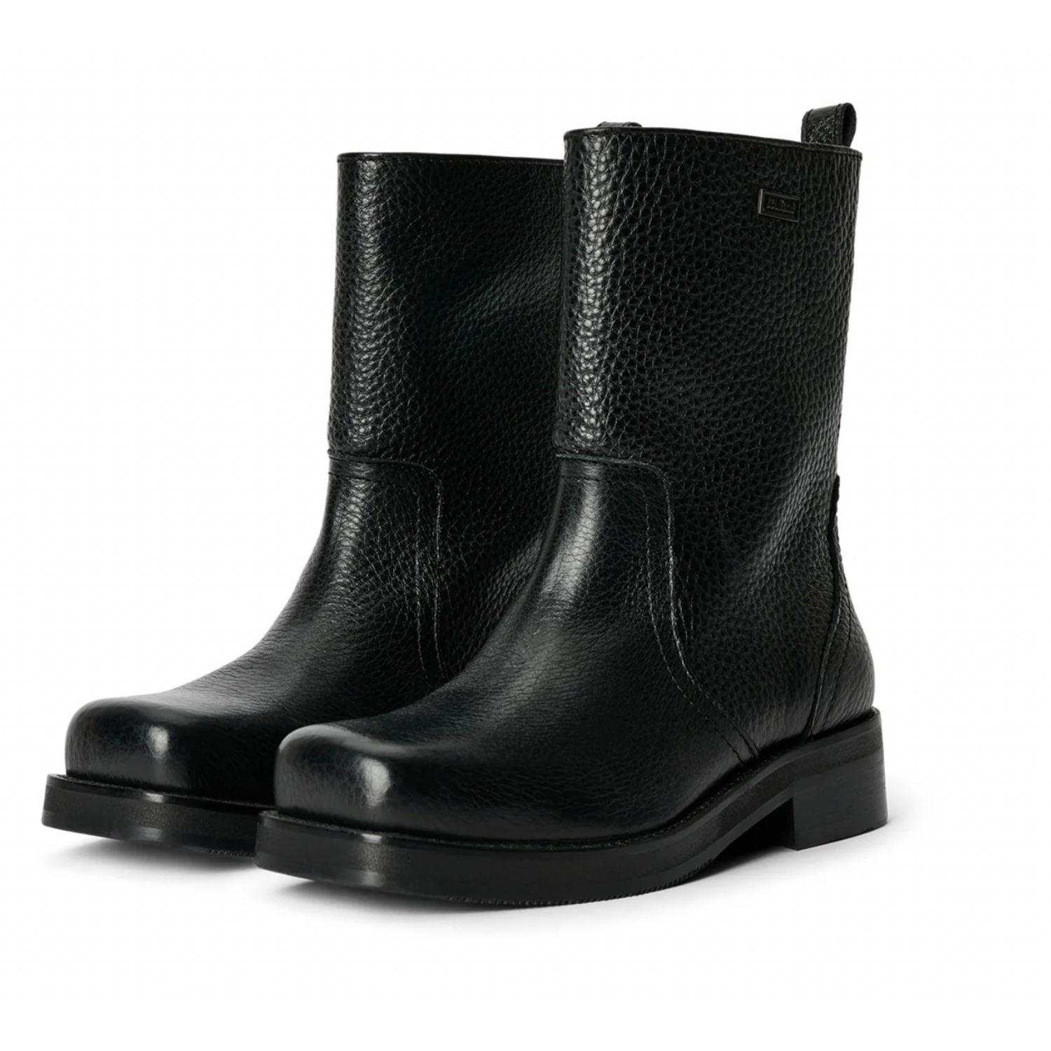 Soulland Delaware Structure Leather Boot Black - Afbeelding 2