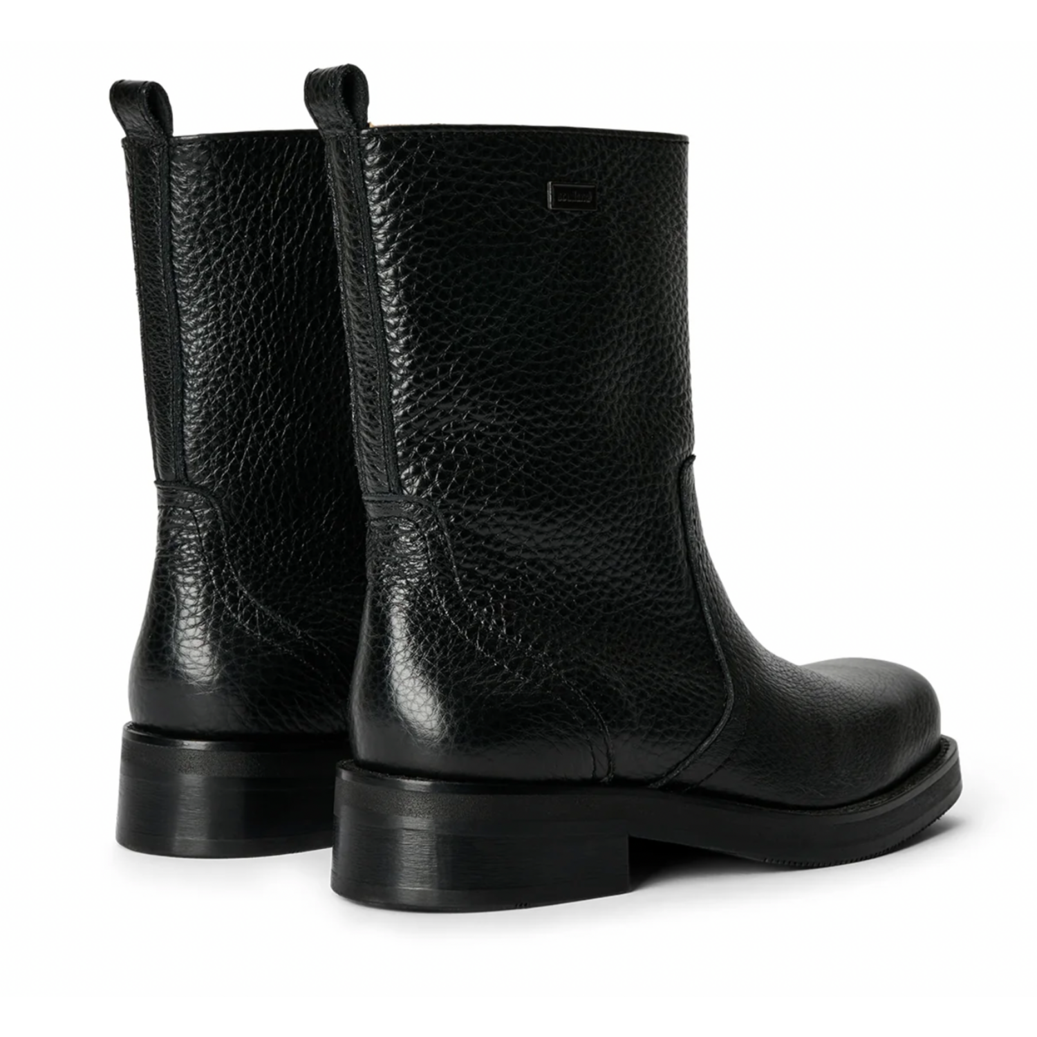 Soulland Delaware Structure Leather Boot Black - Afbeelding 3