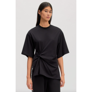 Edited Derya T-Shirt Black - Black, 40