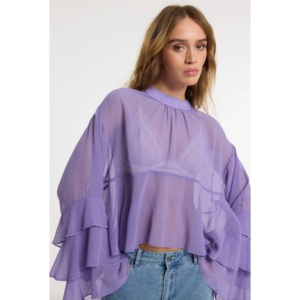 Refined Department Charley Blouse Lilac - Lilac, M