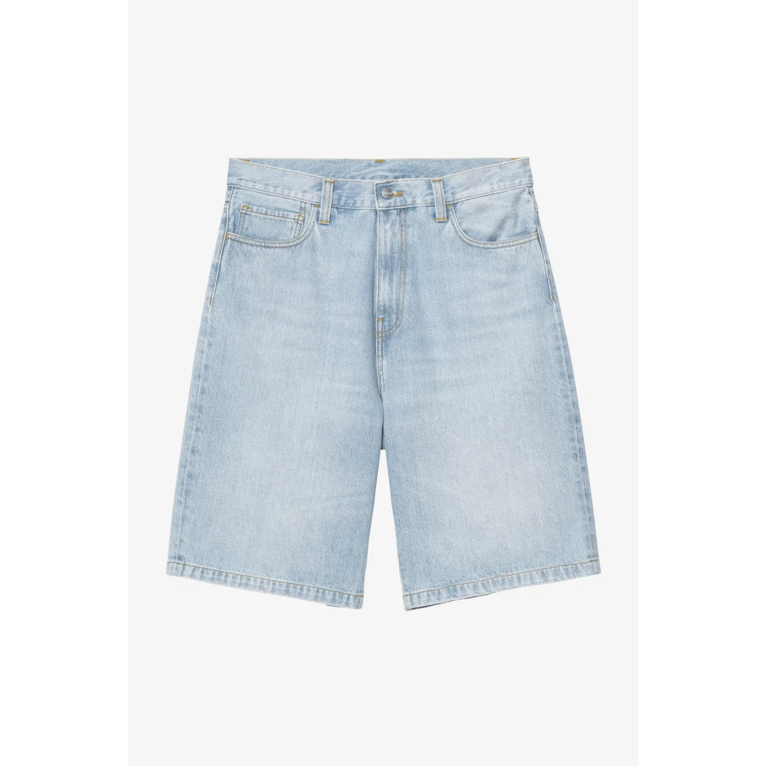 Carhartt WIP Landon Short Blue heavy worn bleached
