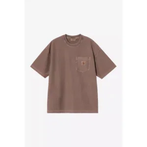 Cahartt WIP Loose Pocket T-shirt Tobacco Garment Dyed
