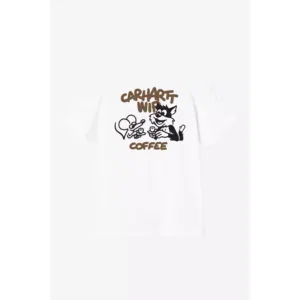 Cahartt WIP Coffee Break T-shirt White - White, M