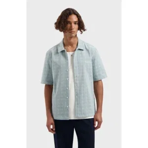 Law of the Sea Saltern Bleached Denim Shirt
