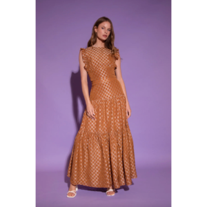 Amaya Amsterdam Pearl Skirt Brown