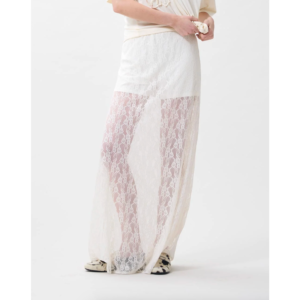 Catwalk Junkie Lace Skirt Egret