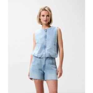 Catwalk Junkie Denim Balloon Bodywarmer Blue