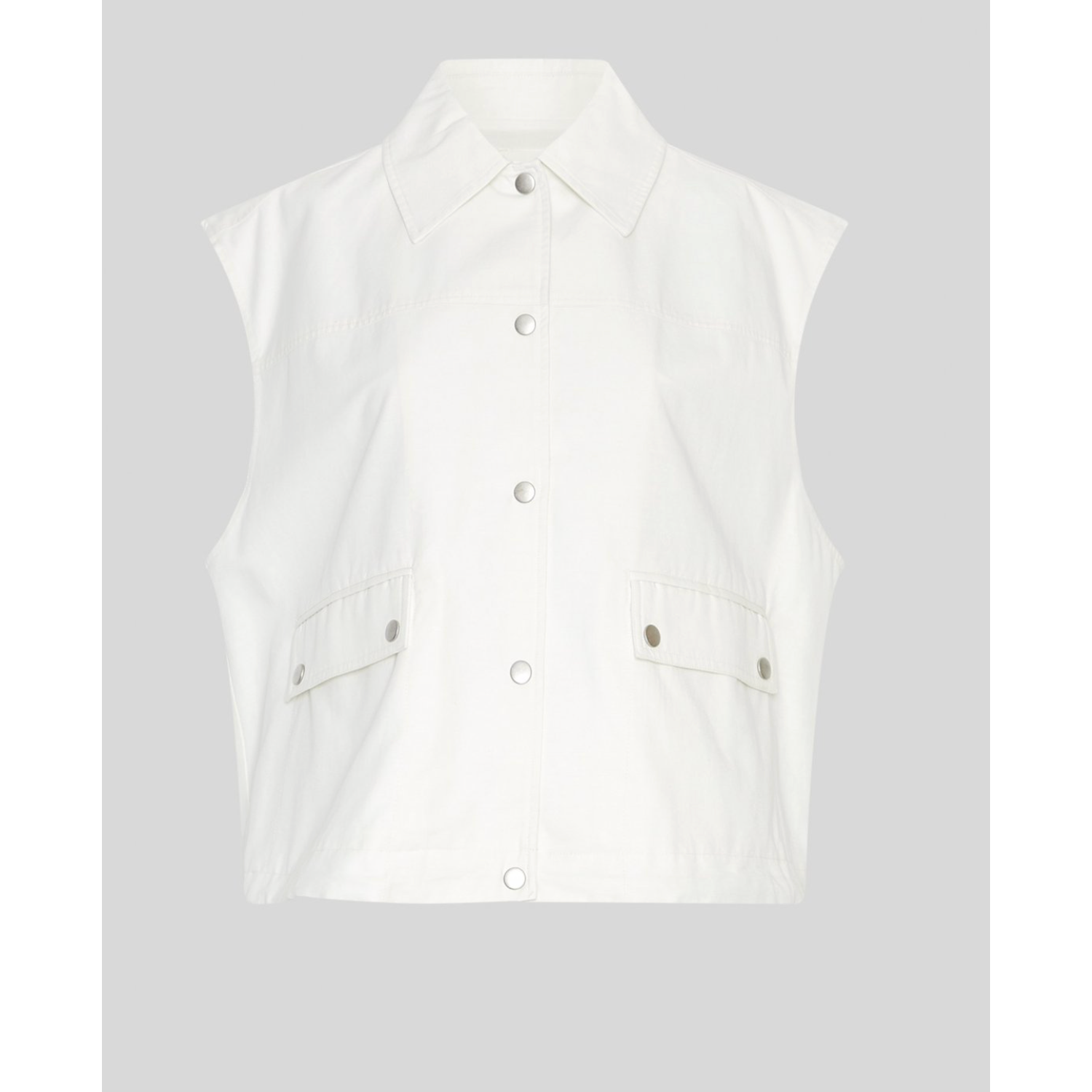 MSCH Josilyn Vest Egret - Afbeelding 2
