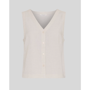 MSCH Daria SL Shirt Sand Melange - Sand Melange, L