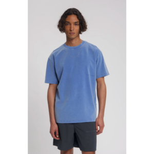 Law Of The Sea Aqualis Garment Dyed T-shirt Dutch Blue