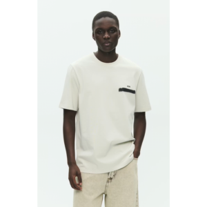 Wood Wood Bobby Circle Tee Silver Birch