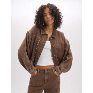 Refined Department Honni Jacket Brown