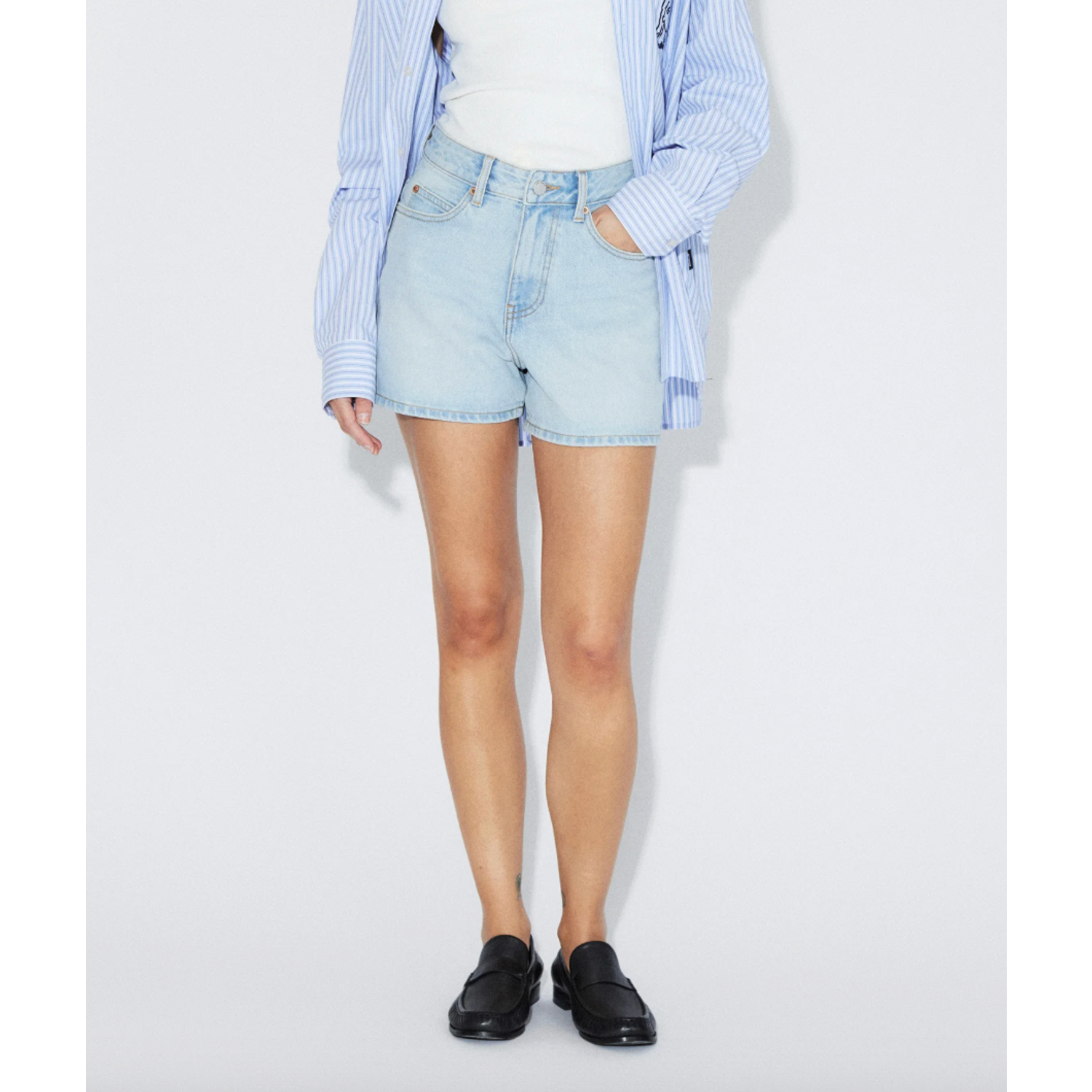Dr. Denim Nora Shorts Bay Light Used