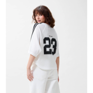 Catwalk Junkie Baseball Jersey Off White