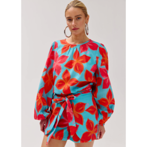 Harper & Yve Dolly LS Blouse Fragile Flower - Fragile Flower, S