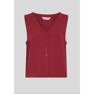 MSCH Daria SL Shirt Rhubarb - Rhubarb, XL