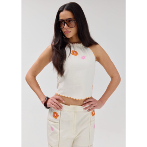 Harper & Yve Maeve Top Ecru - Ecru, L