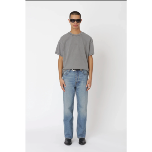 Won Hundred Staff Boxy Tee Washed Steel Grey