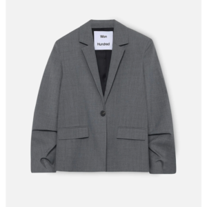 Won Hundred Anira Blazer Grey Melange