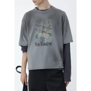 Won Hundred Houston Casino T-shirt Washed Steel Grey - Washed Steel Grey, L