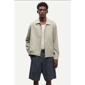 Samsoe Samsoe Sabeck Jacket Aluminium Mel. - Aluminium Mel., S