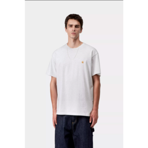 Carhartt WIP S/S Chase T-Shirt Ash Heather - Ash Heather, S