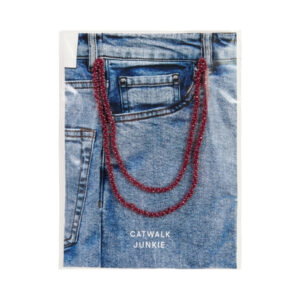 Catwalk Junkie Beaded Cord Berry