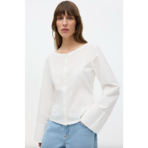 Envii Enweb LS B-N Shirt White
