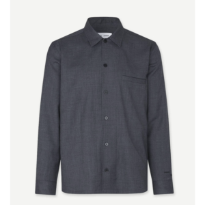 Samsoe Samsoe Sadamon GT Overshirt Salute Melange - Salute Melange, XXL