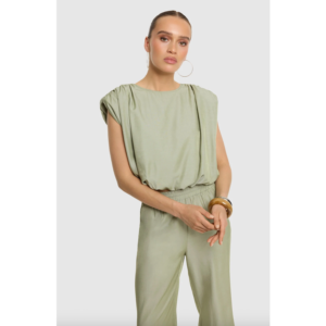 Refined Department Liv Blouse Army