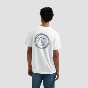 Olaf Lasso Face Tee Optical White