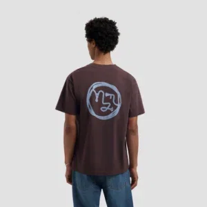 Olaf Lasso Face Tee Chocolate Plum