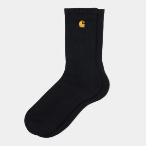 Carhartt WIP Chase Socks Black - Black, OS