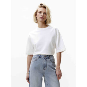 Catwalk Junkie Loose Fit T-Shirt Off White - White, 38