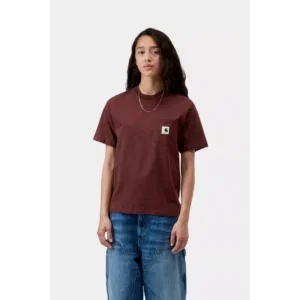 Carhartt WIP W' Pocket T-shirt Amarone