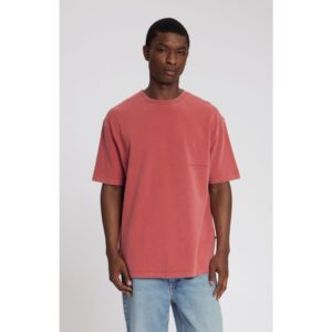 Law Of The Sea Aqualis Garment Dyed T-Shirt Terra Red - Terra Red, M