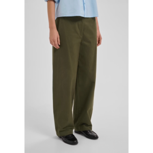 My Essential Wardrobe Gisva Kendel Barrel Pant Olive Night - Olive Night, 36