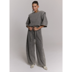 Refined Department Mona Jumpsuit Mid Grey - Mid Grey, M